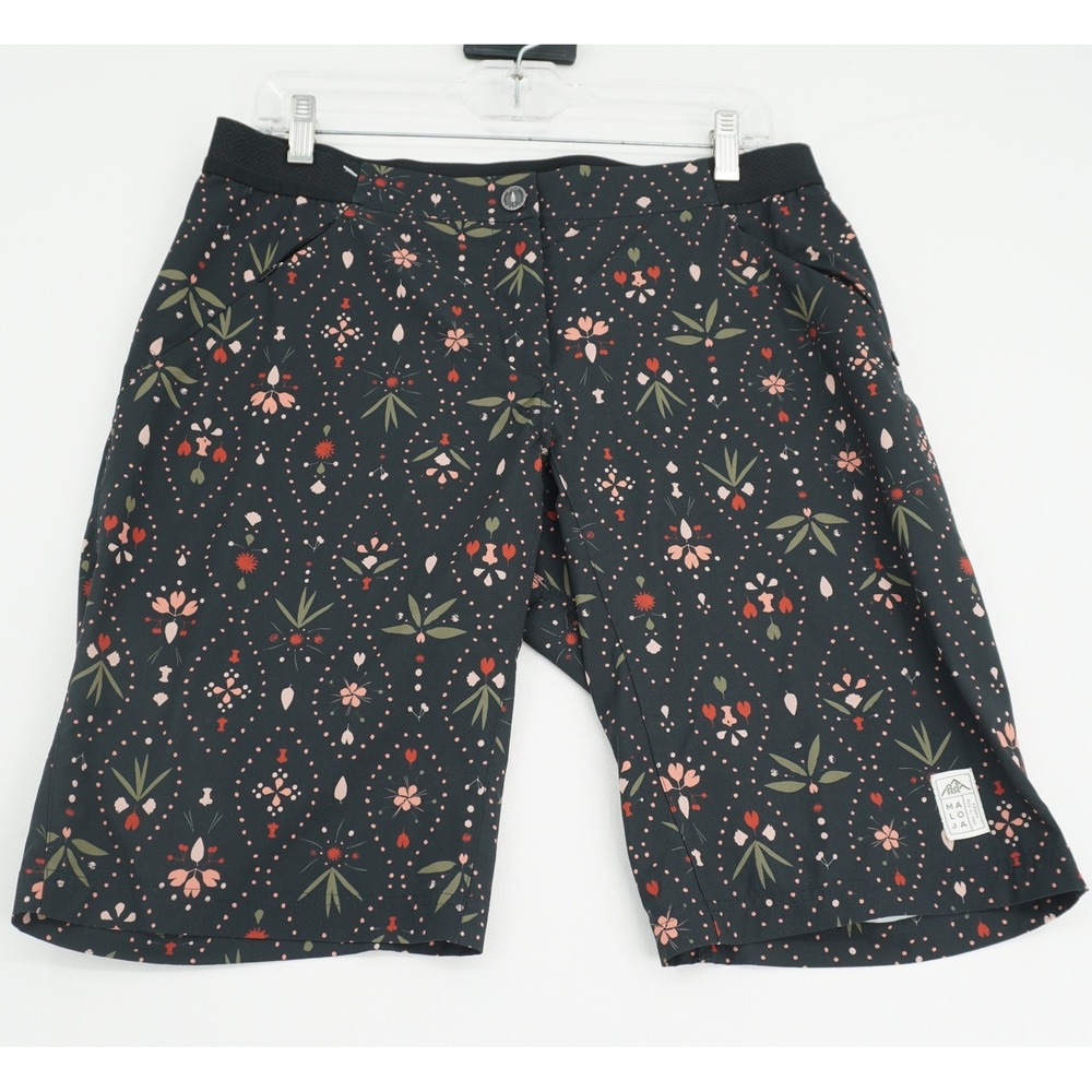 Mens Maloja XL Floral MTB Hiking Shorts Stretch Trail Bike Outdoor